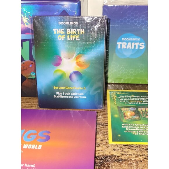 Doomlings Card Game For The End Of The World Open Box Sealed Cards Complete - Picture 9 of 9